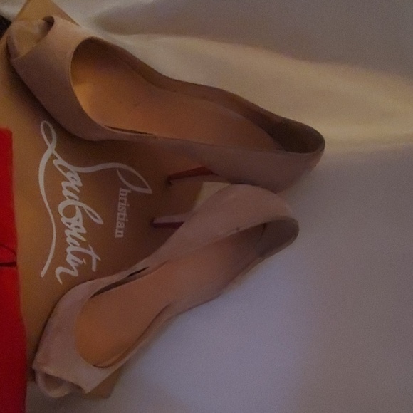 CHRISTIAN LOUBOUTIN Veau Velours Very Prive 120 - Picture 2 of 8